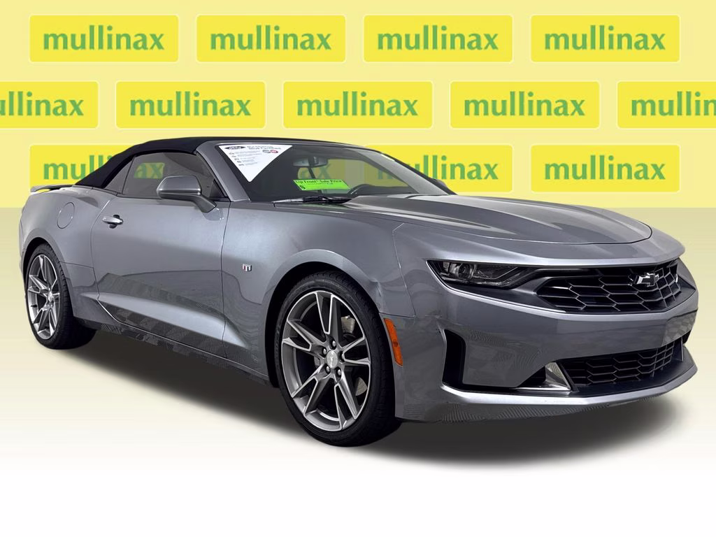 2020 Satin Steel Metallic Chevrolet Camaro 1LT RWD Convertible