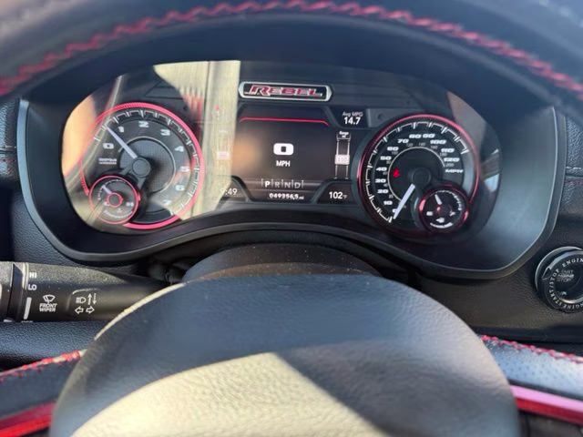 2019 Bright White Clearcoat Ram 1500 Rebel 4X4 Truck