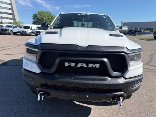 2019 Bright White Clearcoat Ram 1500 Rebel 4X4 Truck