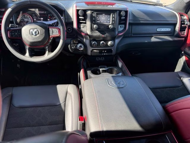 2019 Bright White Clearcoat Ram 1500 Rebel 4X4 Truck