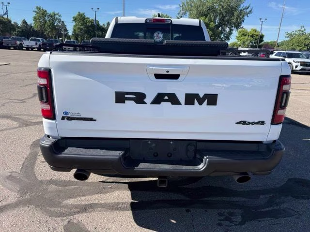 2019 Bright White Clearcoat Ram 1500 Rebel 4X4 Truck