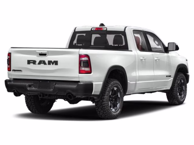 2019 Bright White Clearcoat Ram 1500 Rebel 4X4 Truck