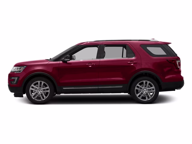 2016 Red Ford Explorer XLT 4X4 SUV