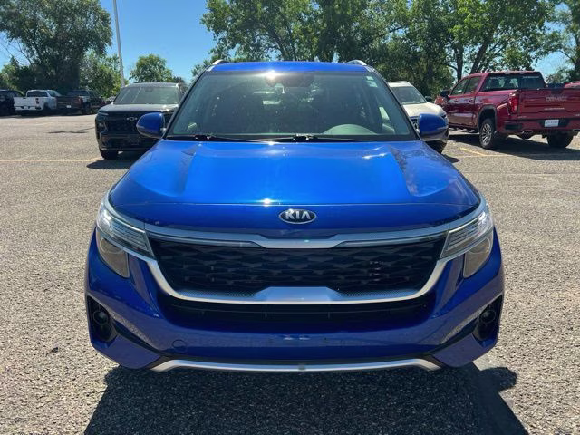 2021 Neptune Blue Kia Seltos S AWD SUV
