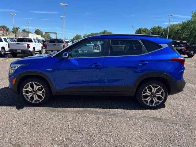 2021 Neptune Blue Kia Seltos S AWD SUV