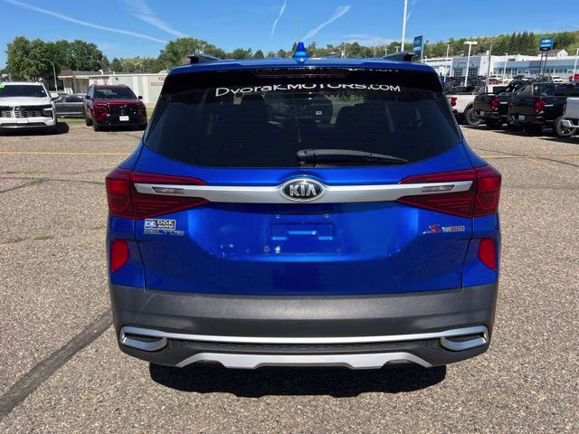 2021 Neptune Blue Kia Seltos S AWD SUV