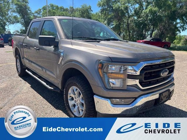 2023 Stone Gray Metallic Ford F-150 XLT 4X4 Truck