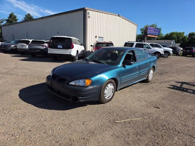 2002 Blue Pontiac Grand Am SE1 FWD Sedan