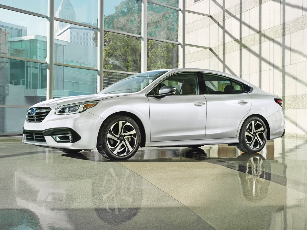 2021 Crystal Black Silica Subaru Legacy Touring XT AWD Sedan