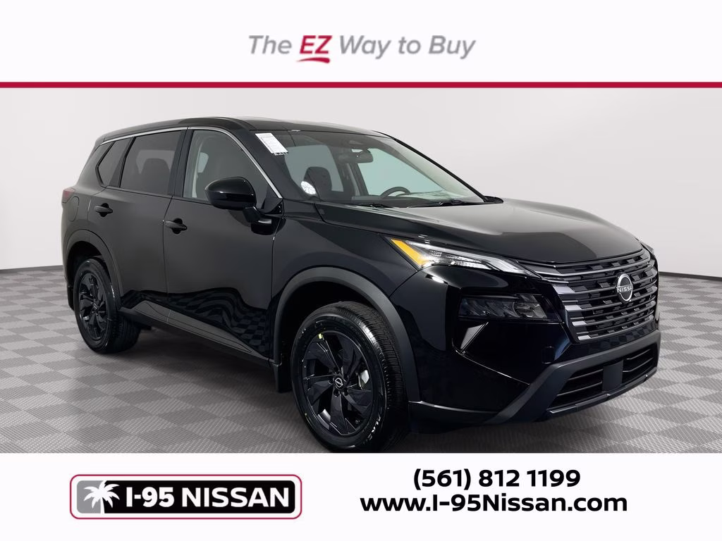 2026 Super Black Nissan Rogue SV FWD SUV