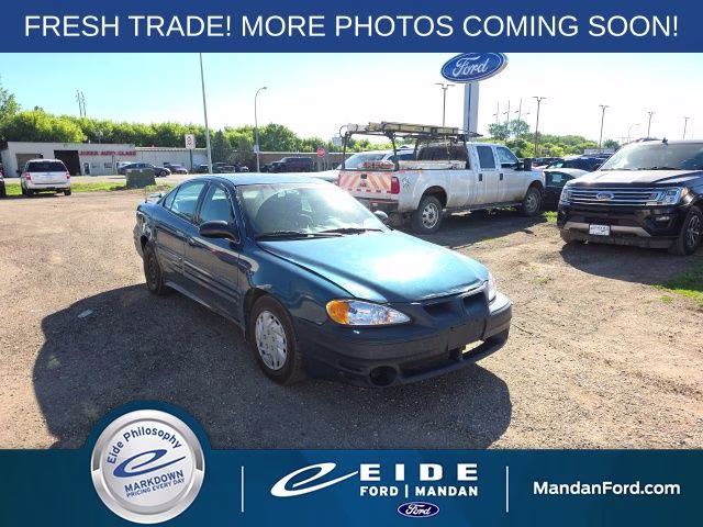 2002 Blue Pontiac Grand Am SE1 FWD Sedan