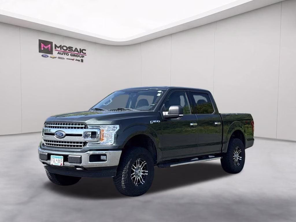 2018 Guard Metallic Ford F-150 XLT 4X4 Truck