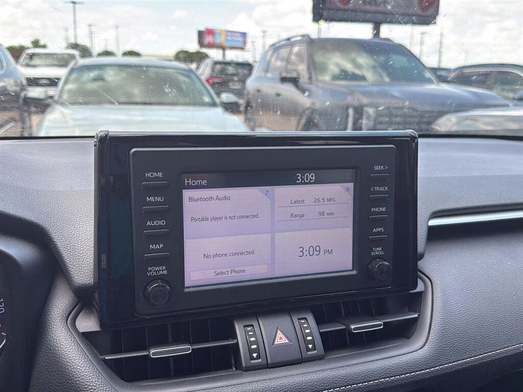 2019 Super White Toyota RAV4 XLE Premium FWD SUV
