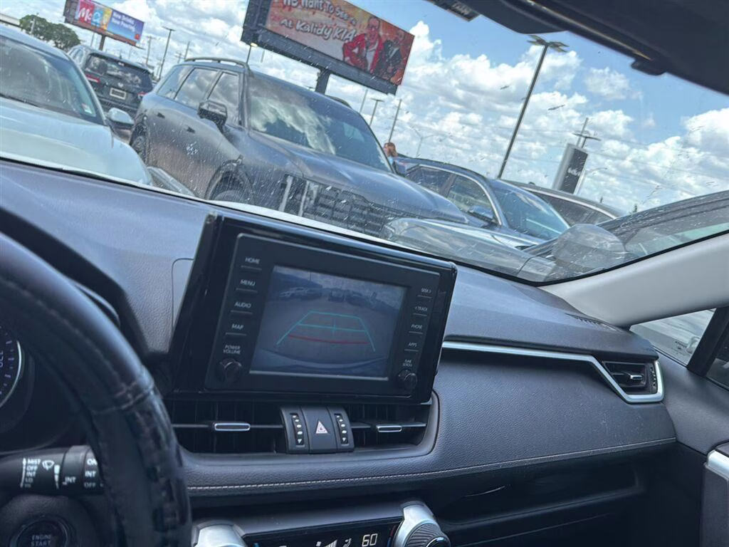 2019 Super White Toyota RAV4 XLE Premium FWD SUV