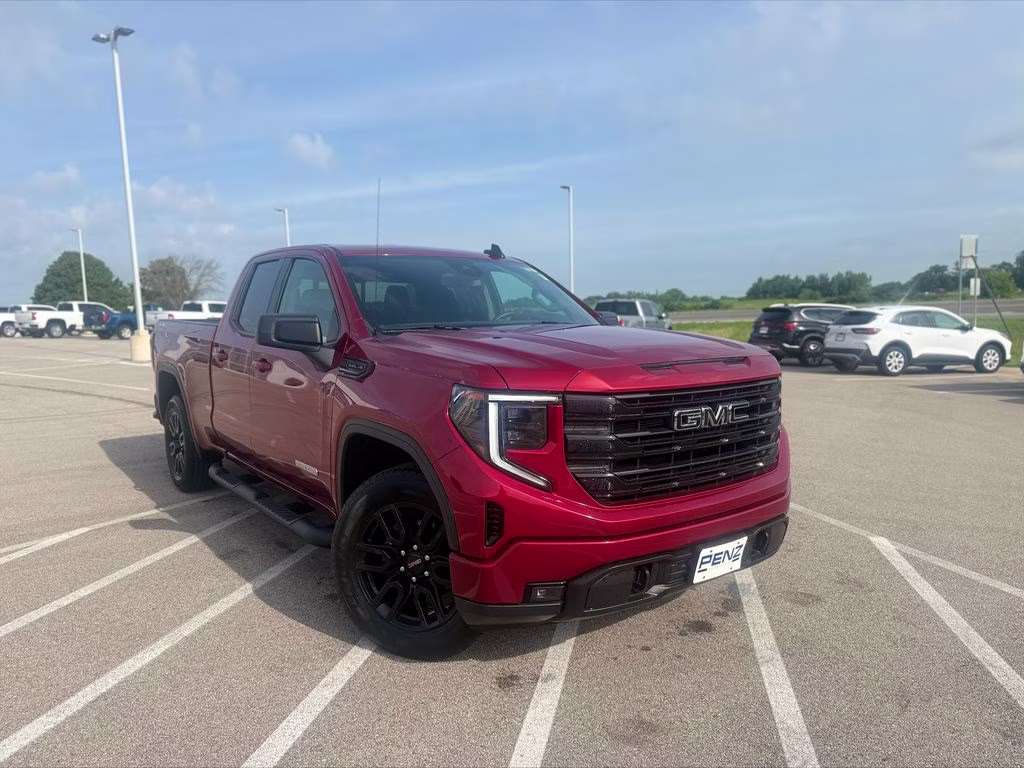 2023 Volcanic Red Tintcoat GMC Sierra 1500 Elevation 4X4 Truck
