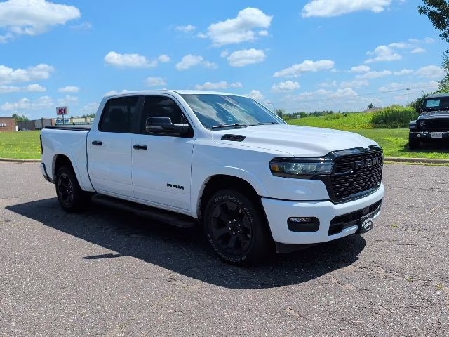 2025 Bright White Clearcoat Ram 1500 Big Horn/Lone Star 4X4 Truck