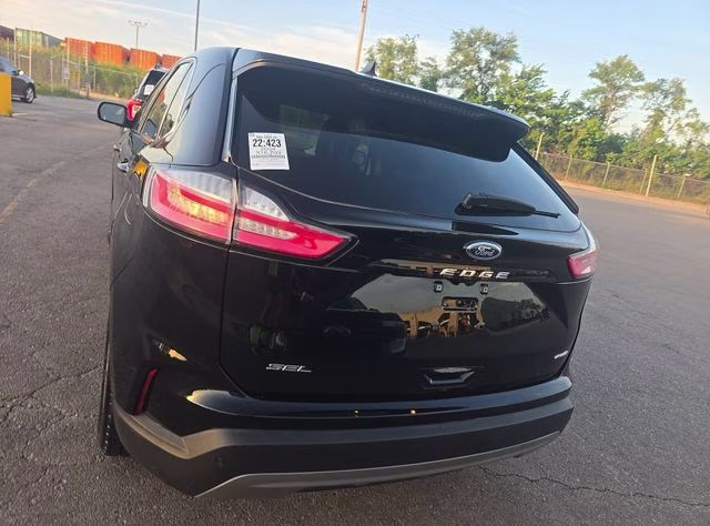 2024 Agate Black Metallic Ford Edge SEL AWD SUV