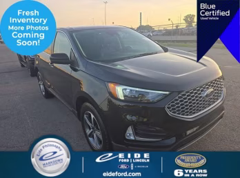 2024 Agate Black Metallic Ford Edge SEL AWD SUV