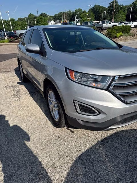 2016 Ingot Silver Ford Edge SEL AWD SUV