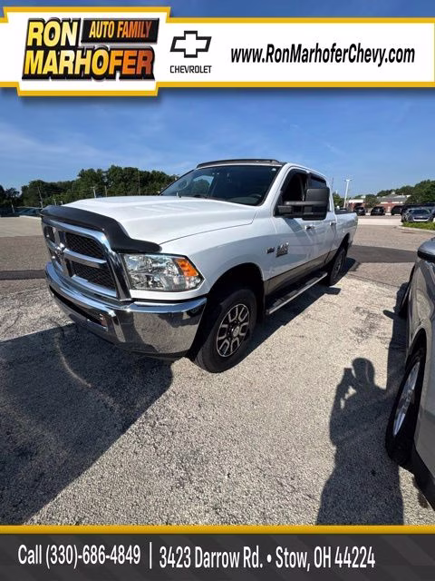 2015 Bright White Clearcoat Ram 2500 SLT 4X4 Truck