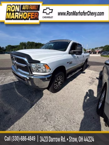 2015 Bright White Clearcoat Ram 2500 SLT 4X4 Truck