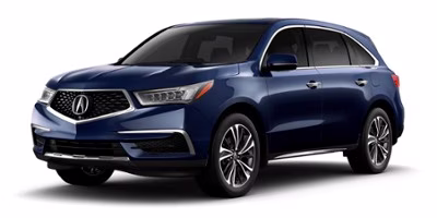 2019 White Acura MDX 3.5L Technology Package AWD SUV