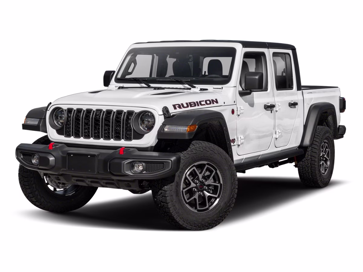 2026 Bright White Clearcoat Jeep Gladiator Rubicon 4X4 Truck