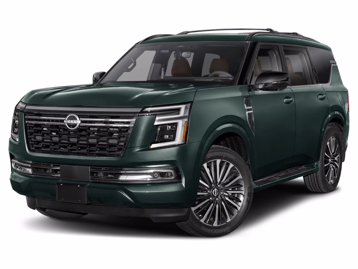 2026 Everest White Pearl/Black Nissan Armada Platinum Reserve 4X4 SUV