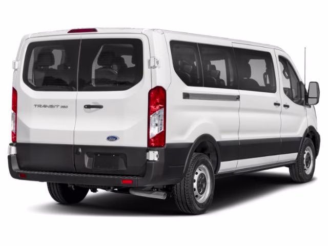 2024 Oxford White Ford Transit Passenger Wagon XLT RWD Van