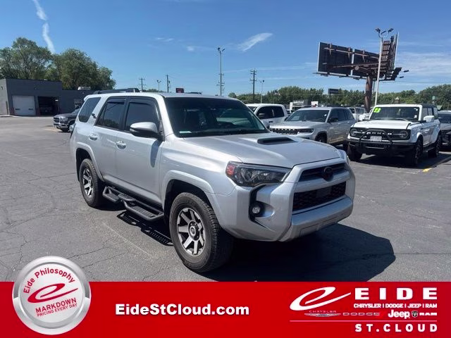 2024 Classic Silver Metallic Toyota 4Runner TRD Off-Road Premium 4X4 SUV