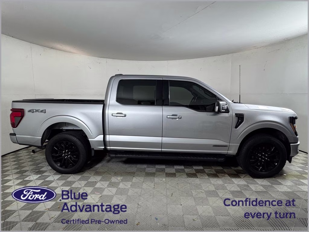 2024 Iconic Silver Metallic Ford F-150 XLT 4X4 Truck