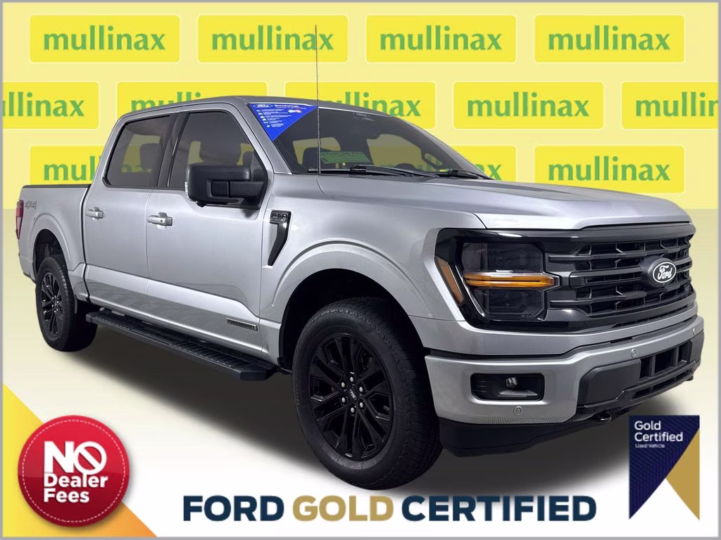 2024 Iconic Silver Metallic Ford F-150 XLT 4X4 Truck