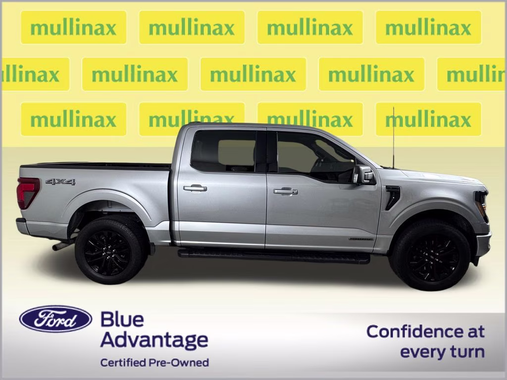 2024 Iconic Silver Metallic Ford F-150 XLT 4X4 Truck