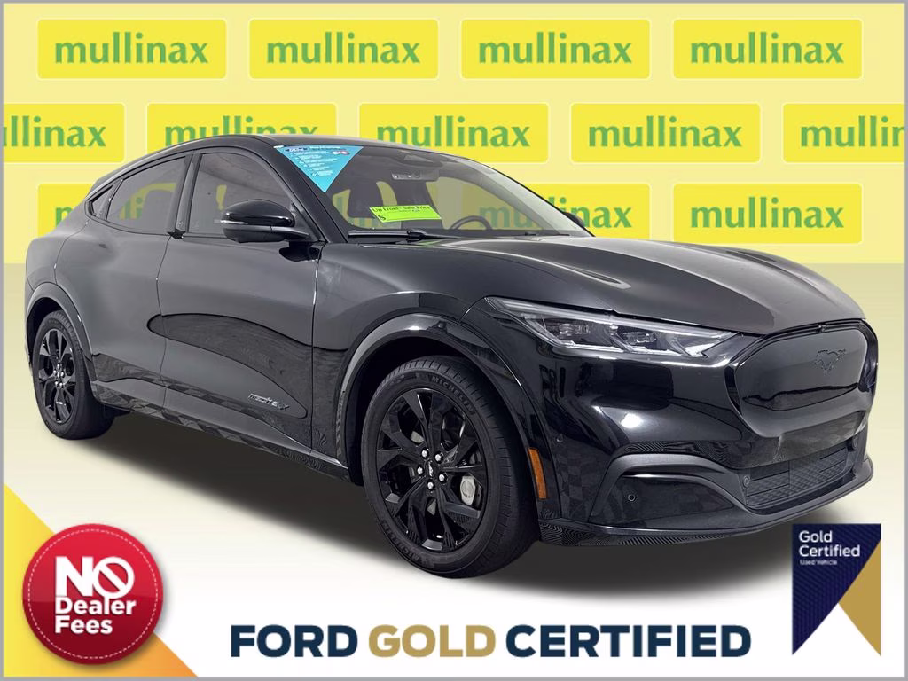 2023 Shadow Black Ford Mustang Mach-E Premium RWD SUV