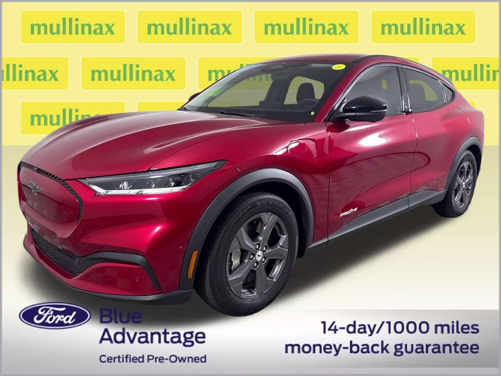 2023 Rapid Red Metallic Tinted Clearcoat Ford Mustang Mach-E Select RWD SUV