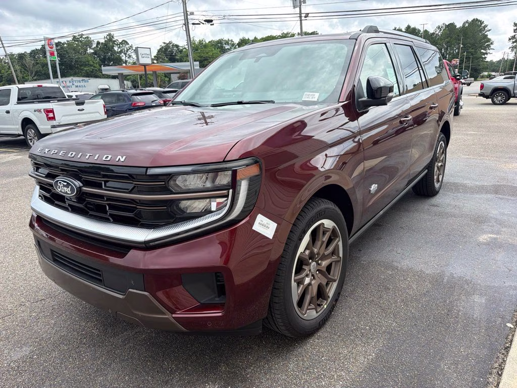 2027 Bronze Fire Metallic Tinted Clearcoat Ford Expedition Max King Ranch 4X4 SUV