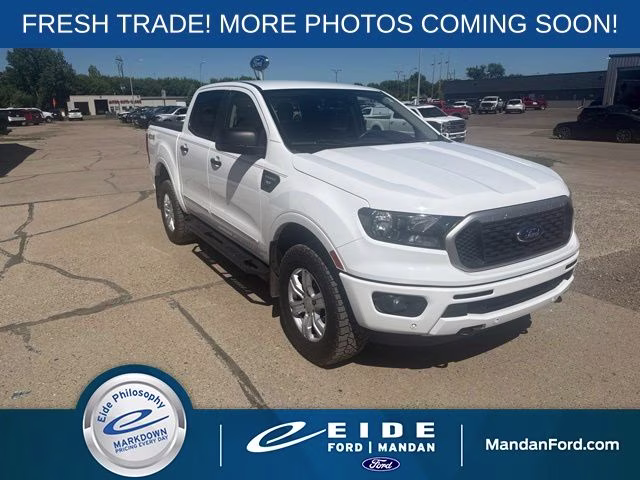 2019 Oxford White Ford Ranger XLT 4X4 Truck