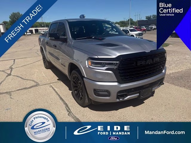 2025 Billet Silver Metallic Clearcoat Ram 1500 Limited 4X4 Truck