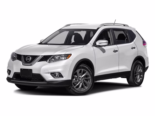 2016 Pearl White Nissan Rogue SL AWD SUV
