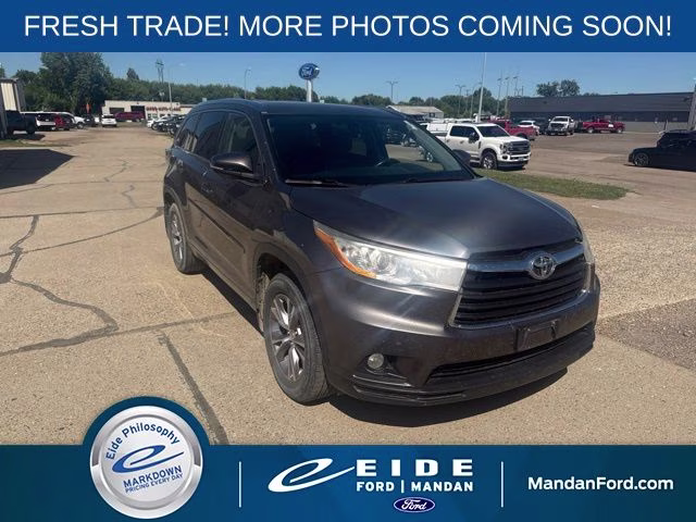 2014 Gray Toyota Highlander Limited AWD SUV