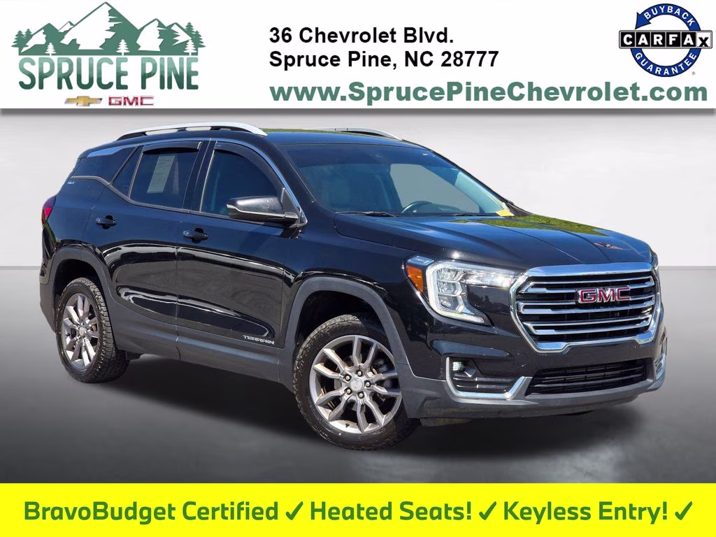 2022 Ebony Twilight Metallic GMC Terrain SLT AWD SUV
