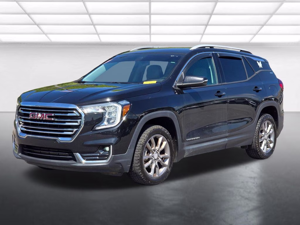 2022 Ebony Twilight Metallic GMC Terrain SLT AWD SUV
