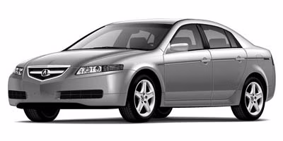 2006 White Acura TL Base FWD Sedan