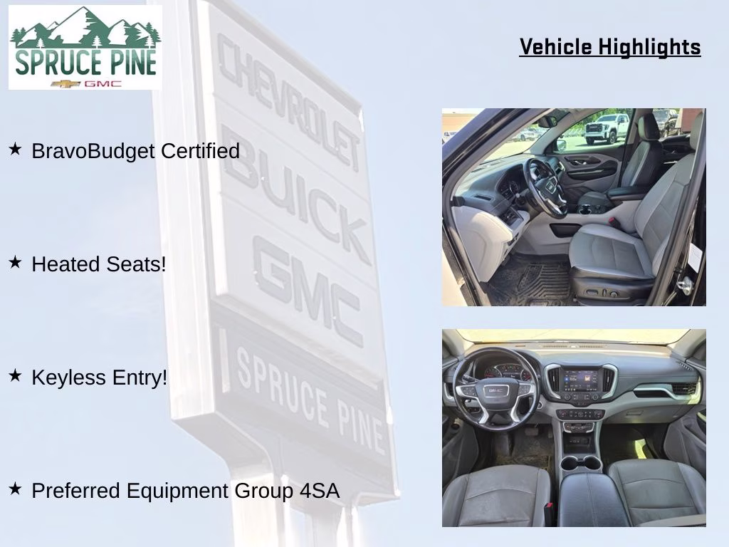 2022 Ebony Twilight Metallic GMC Terrain SLT AWD SUV