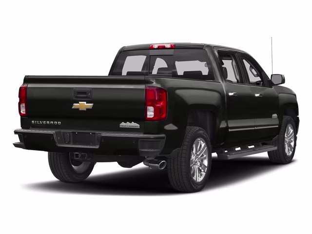 2018 Graphite Metallic Chevrolet Silverado 1500 High Country 4X4 Truck