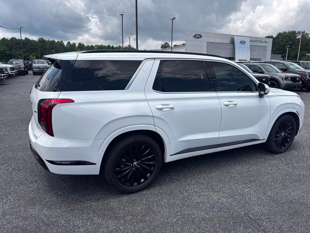 2025 Hyper White Hyundai Palisade Calligraphy Night Edition AWD SUV