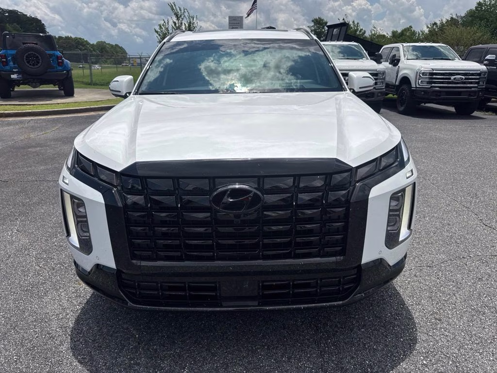 2025 Hyper White Hyundai Palisade Calligraphy Night Edition AWD SUV