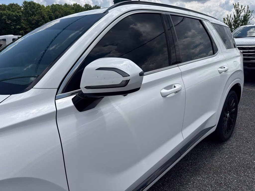 2025 Hyper White Hyundai Palisade Calligraphy Night Edition AWD SUV