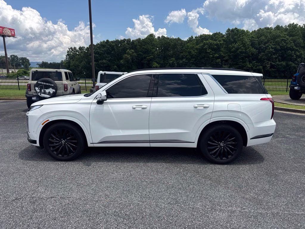 2025 Hyper White Hyundai Palisade Calligraphy Night Edition AWD SUV