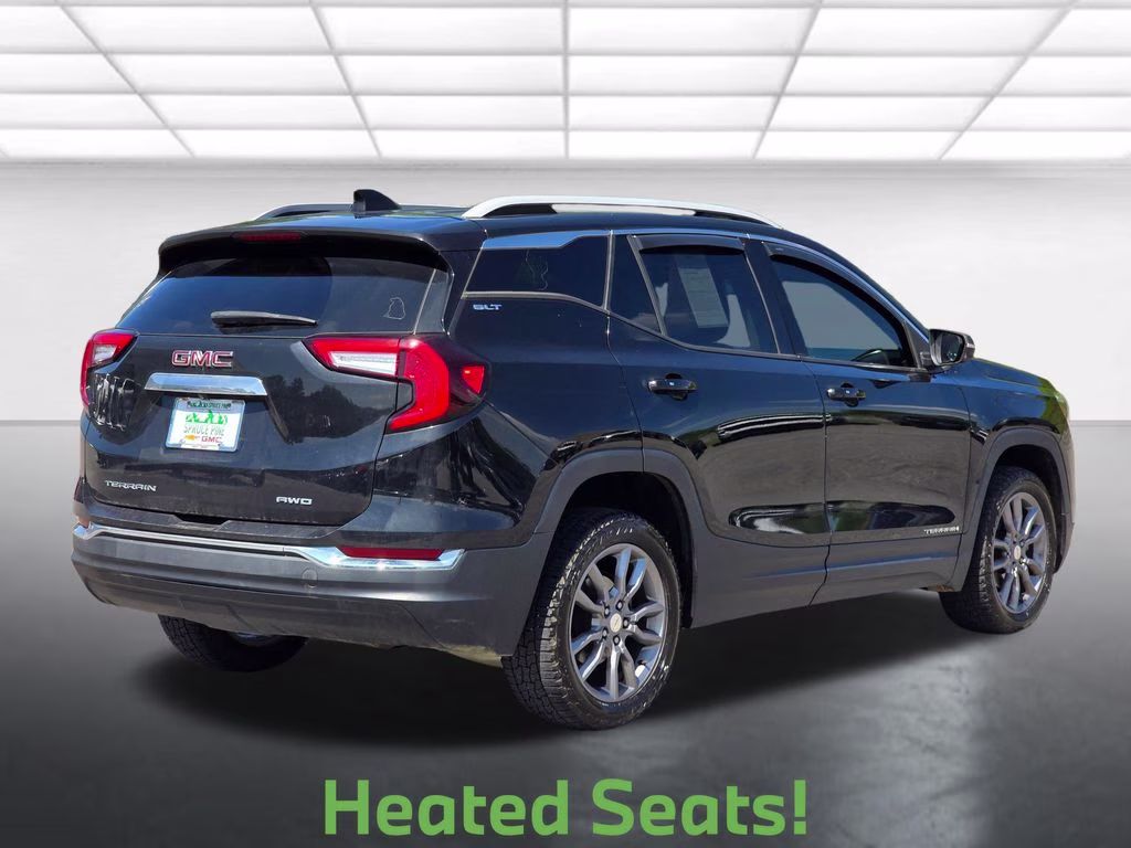 2022 Ebony Twilight Metallic GMC Terrain SLT AWD SUV
